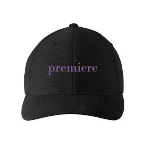 Port Authority Performance Snapback Cap - Black