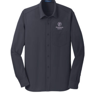 Men's Port Authority Dimension Knit Dress Shirt