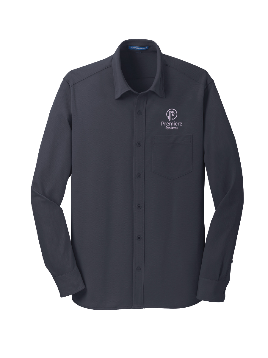Men's Port Authority Dimension Knit Dress Shirt