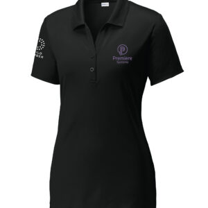 Sport-Tek ® Ladies Competitor Polo - Black